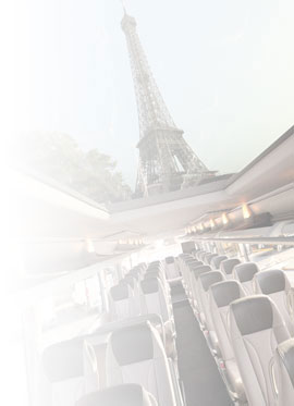 bus panoramique tour Eiffel