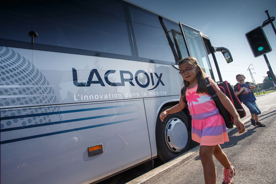 transport scolaire Groupe Lacroix